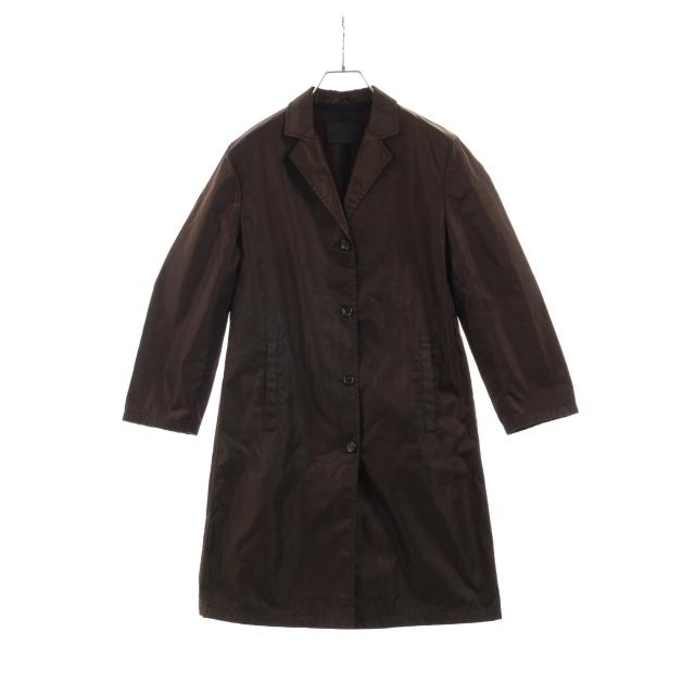 プラダ(PRADA)|トレンチコート|ナイロン|黒|ハイブランド ...