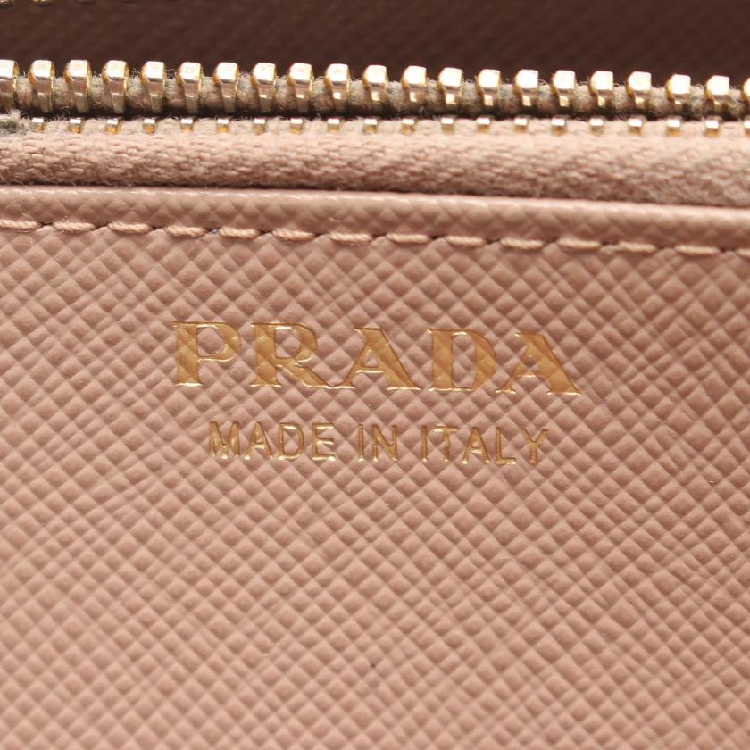 プラダ(PRADA)SAFFIANO|FIOCCO|ラウンドファスナー長財布 ...