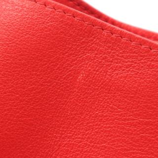 バレンシアガ(BALENCIAGA)ペーパーミニウォレット|三つ折り財布|コンパクトウォレット|レザー|レッド|ハイブランド・ブランド専門の中古通販サイト(750682)