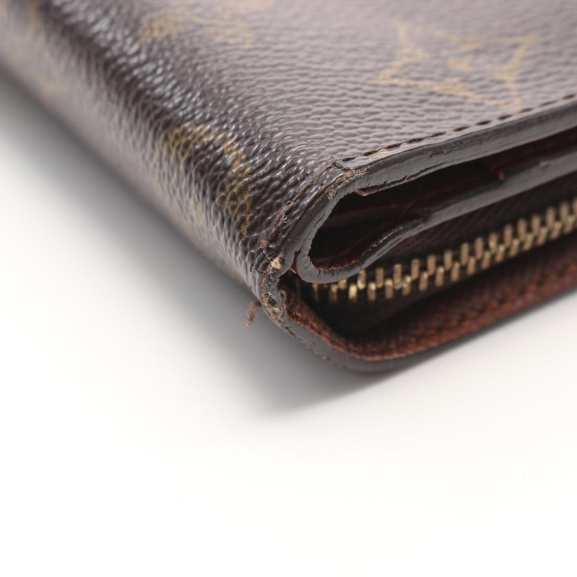ルイヴィトン(LOUIS VUITTON)コンパクトジップ|モノグラム|二つ折り財布|PVC|ブラウン|ハイブランド・ブランド専門の中古通販サイト(753653)