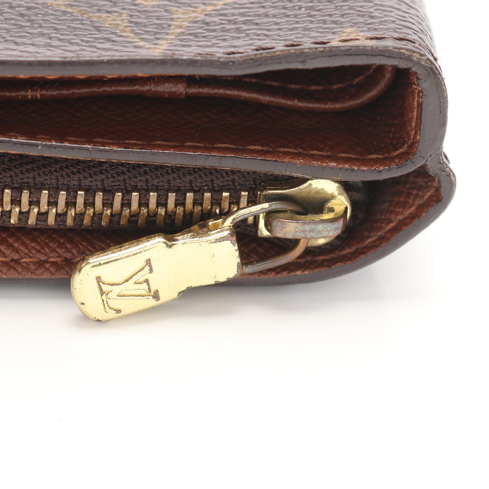 ルイヴィトン(LOUIS VUITTON)コンパクトジップ|モノグラム|二 ...