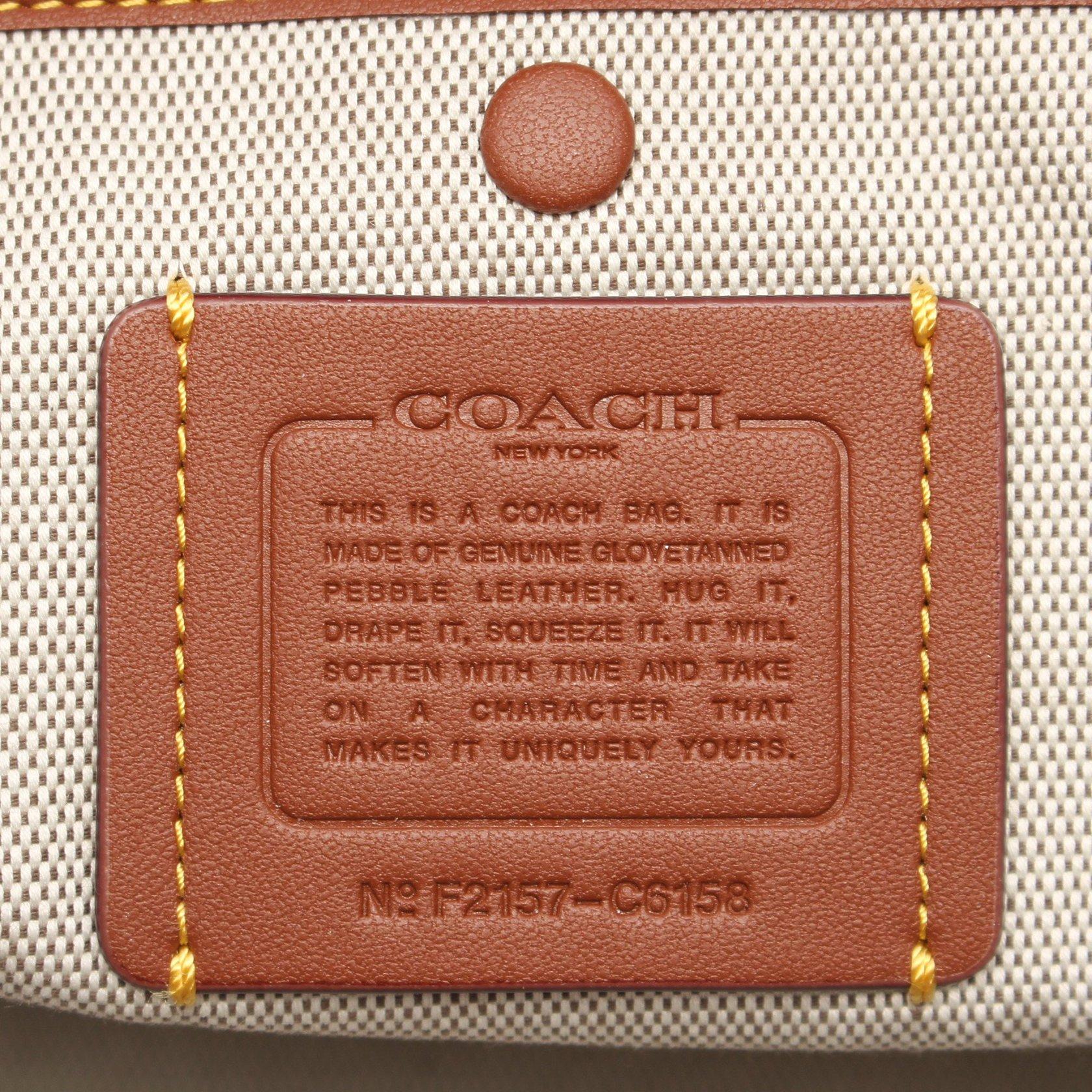 コーチ(COACH)ローグ|トート|31|ハンドバッグ|トートバッグ|レザー|ブラウン|2WAY|ハイブランド・ブランド専門の中古通販サイト(753354)