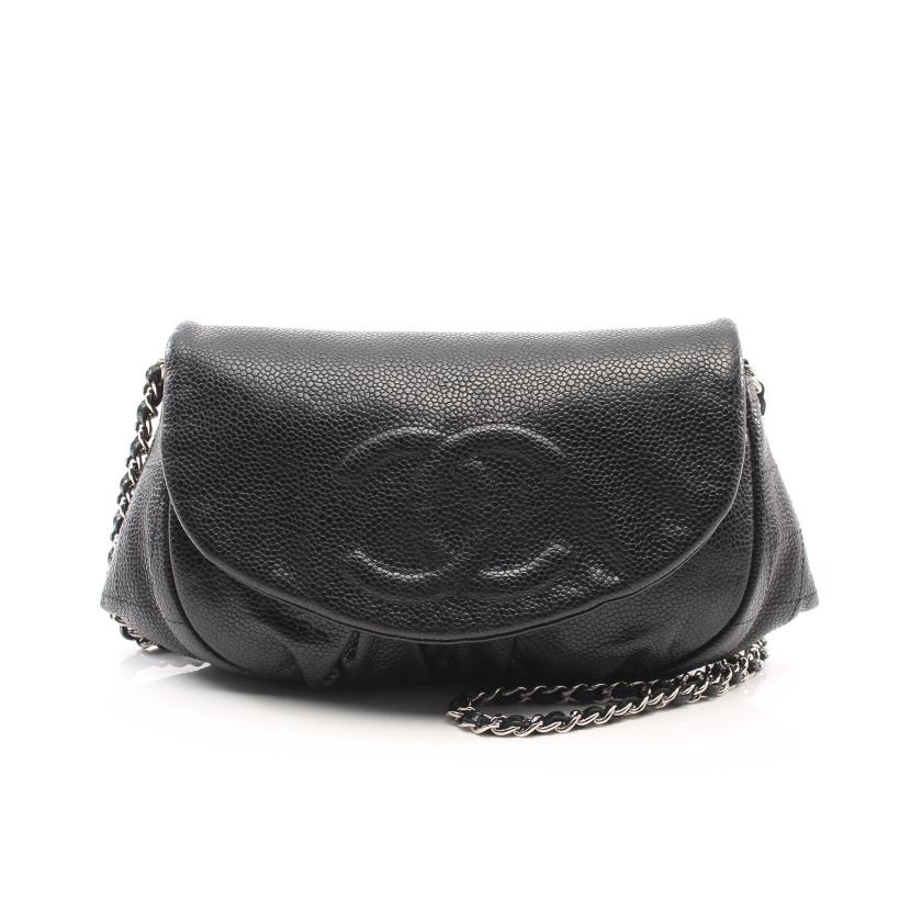 CHANEL・バッグ・ハーフムーン ココマーク チェーンウォレット