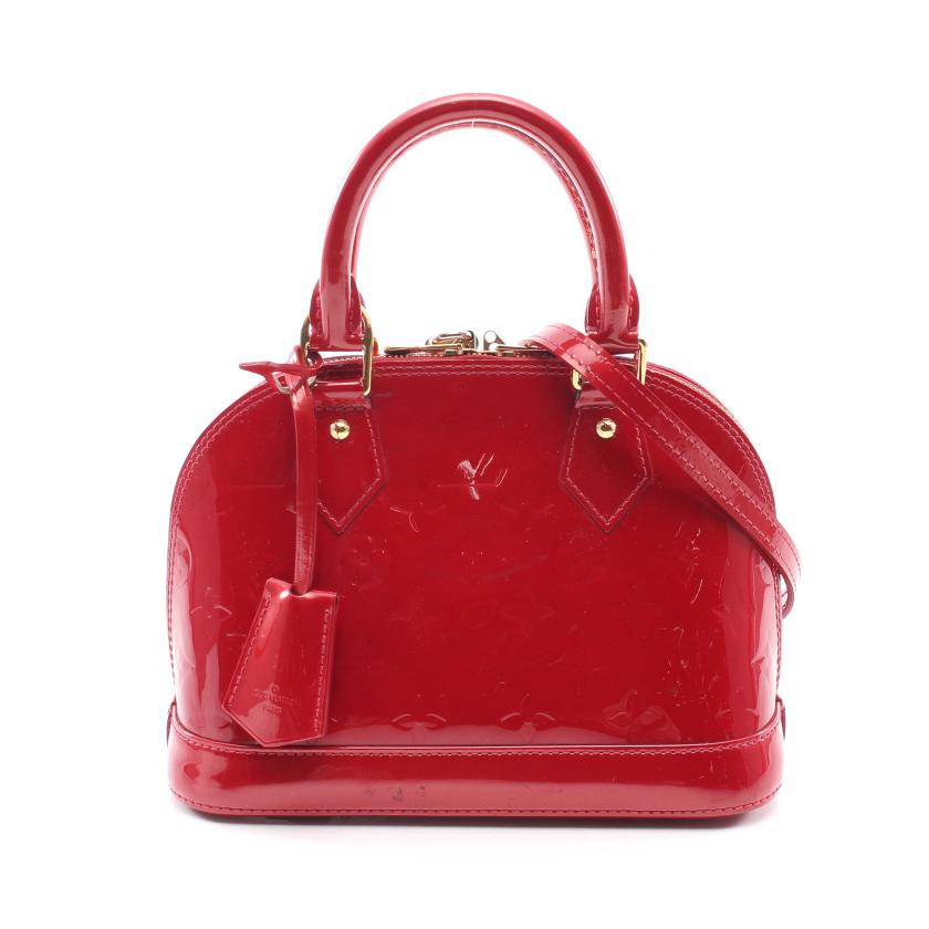 LOUIS VUITTON・バッグ・アルマBB モノグラムヴェルニ ポムダムール 