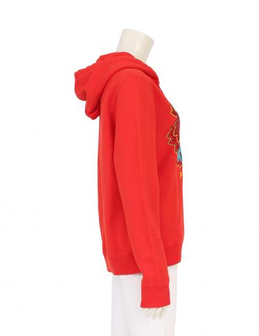 本店は 【関税送料込】KENZO▼スウェット スウェット・トレーナー ケンゾー(KENZO)TIGER|FEVER|PULL|OVER|HOODIE|パーカー|タイガー刺繍|赤|マルチカラー|ハイブランド・ブランド専門の中古通販サイト(90296)