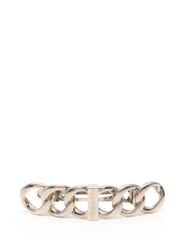 CHANEL・アクセサリー・チェーンモチーフ バレッタ ヘアアクセ シルバー 98A