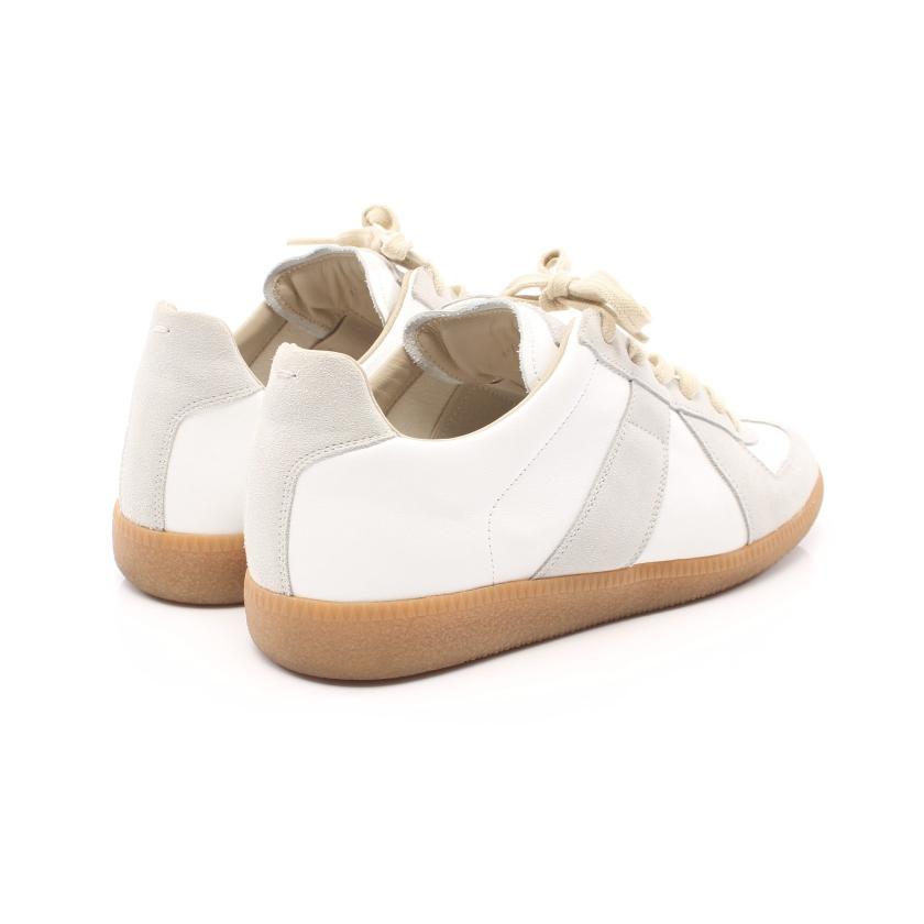 公式サイ Maison Margiela レプリカ ホワイトレザースエード ...