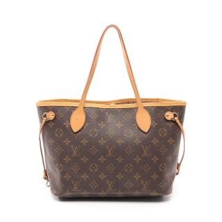 ルイヴィトン(LOUIS VUITTON)ネヴァーフルPM|モノグラム|ハンドバッグ|トートバッグ|PVC|レザー|ブラウン|ハイブランド・ブランド専門の中古通販サイト(757563)