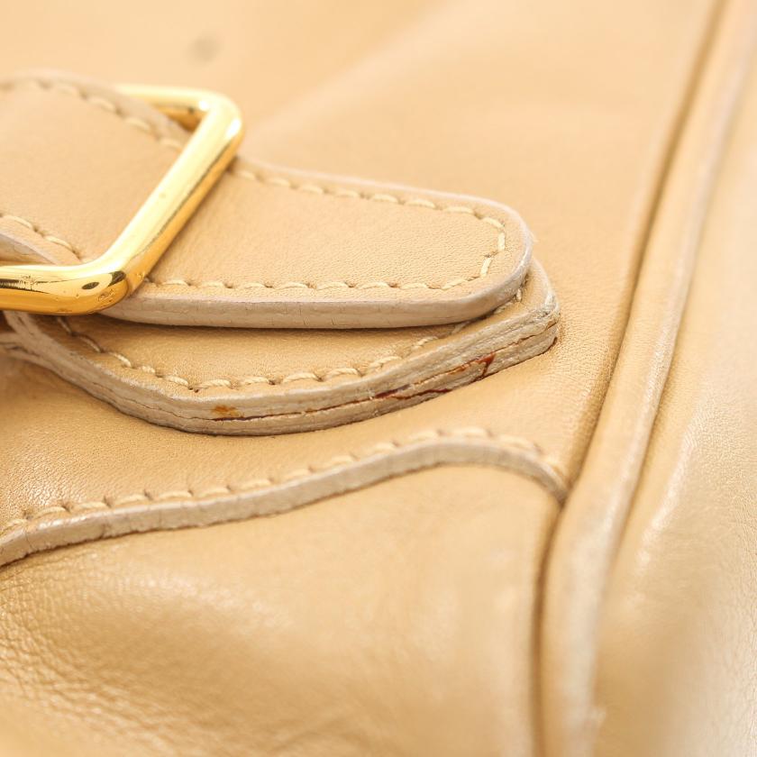 グッチ(GUCCI)バンブー|バックパック|リュックサック|レザー|ベージュ|ハイブランド・ブランド専門の中古通販サイト(759388)