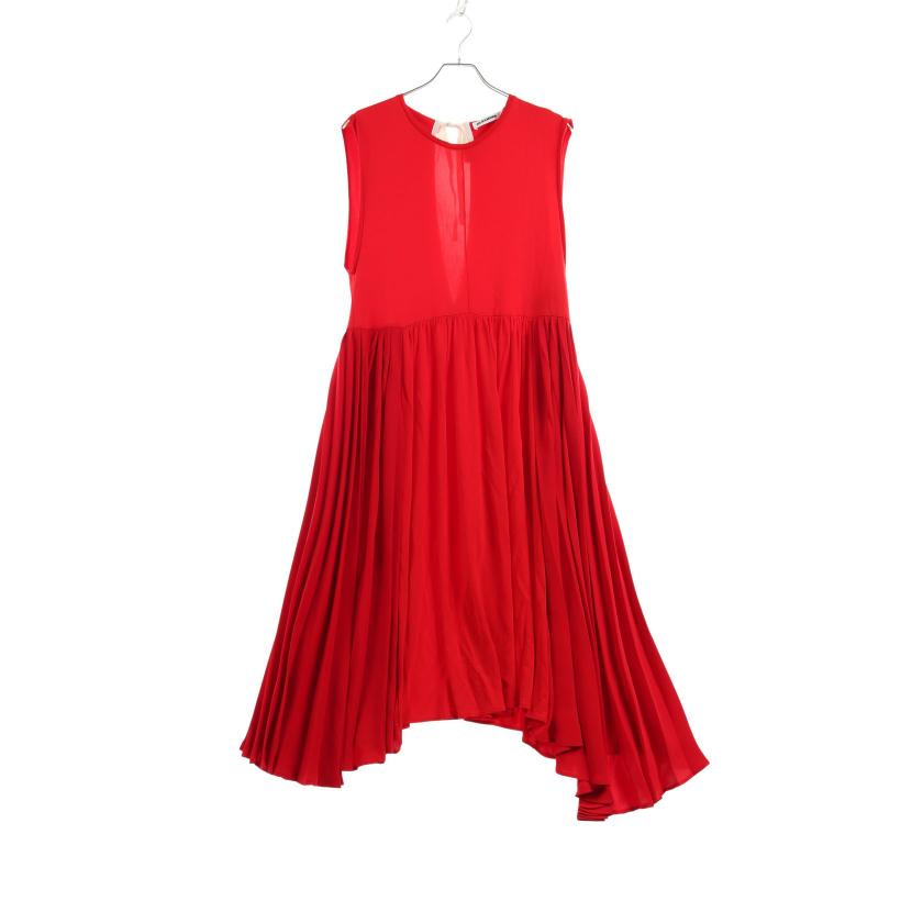 JIL SANDER・ワンピース・ ワンピース ノースリーブ レッド