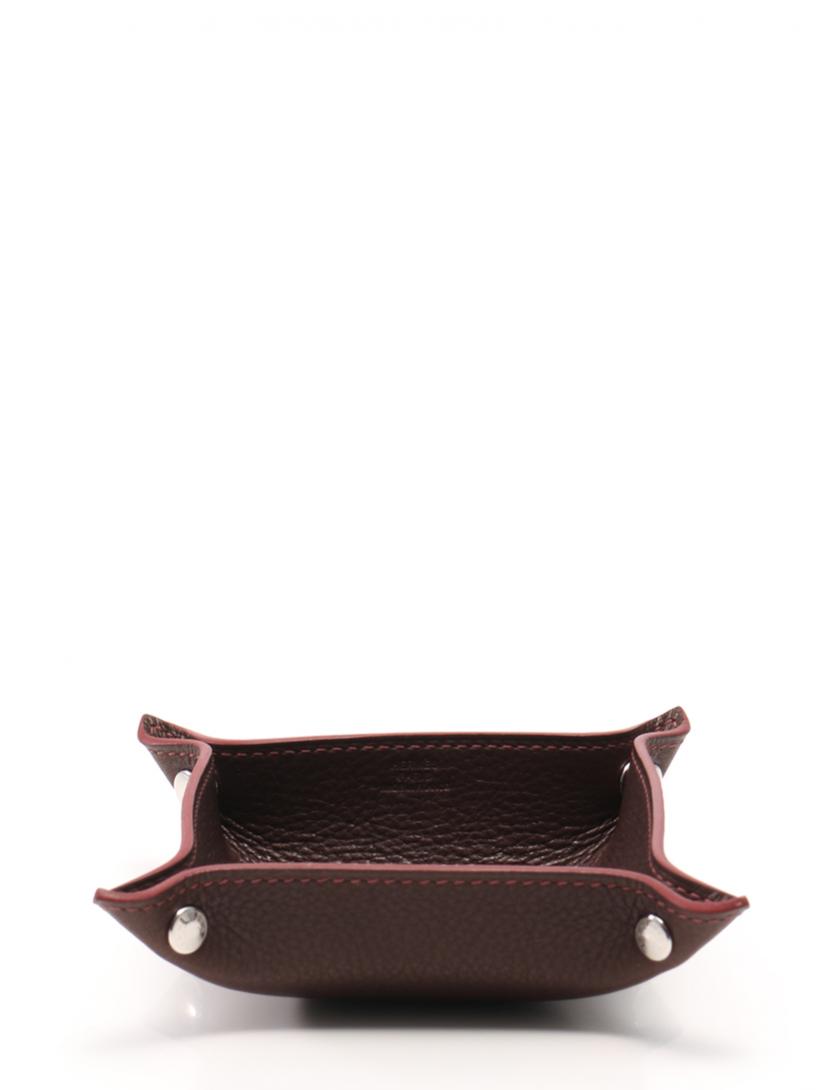 エルメス Hermes ヴィド ポッシュ ミニ トレイ 小物入れ レザー ダークブラウン ハイブランド ブランド専門の中古通販サイト