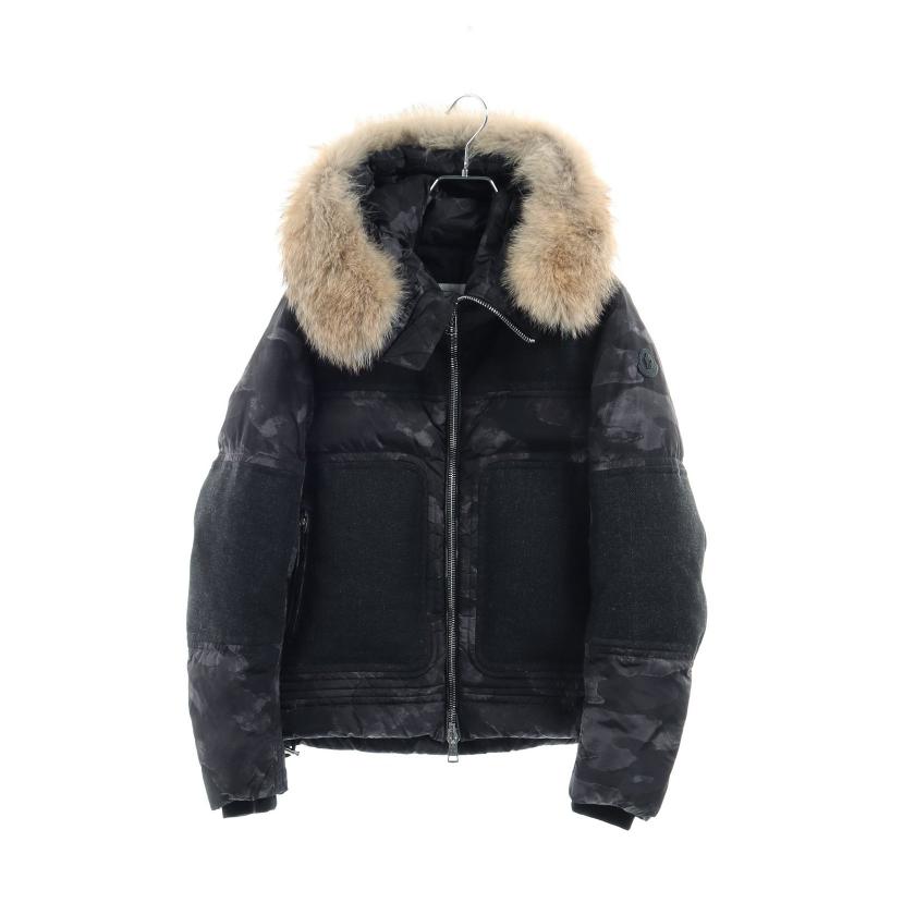 MONCLER・アウター・DEDION ダウンジャケット カモフラージュ柄 ウール