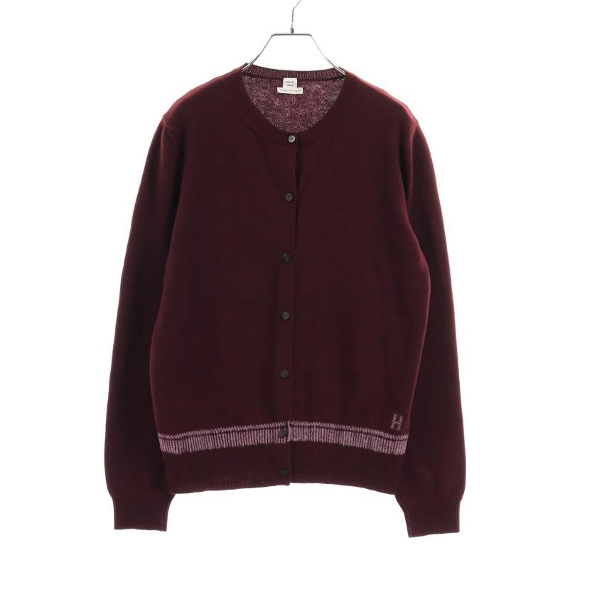 鑑定済新品HERMES マルジェラ期デッドストック コットンクルーネックニットM HERMES・トップス・ カーディガン クルーネック ウール