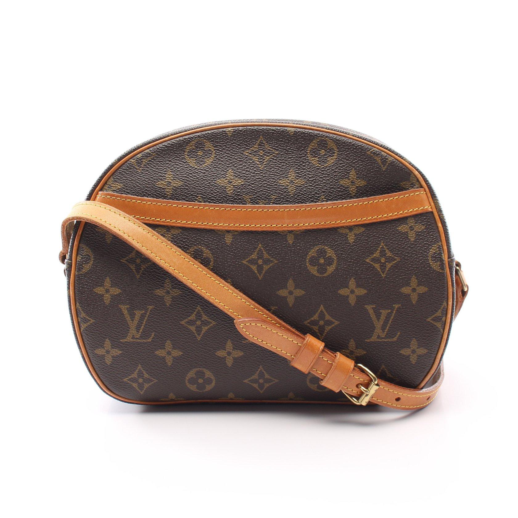 ルイヴィトン(LOUIS VUITTON)ブロワ|モノグラム|ショルダーバッグ|PVC|レザー|ブラウン|ハイブランド・ブランド専門の中古通販サイト(766802)