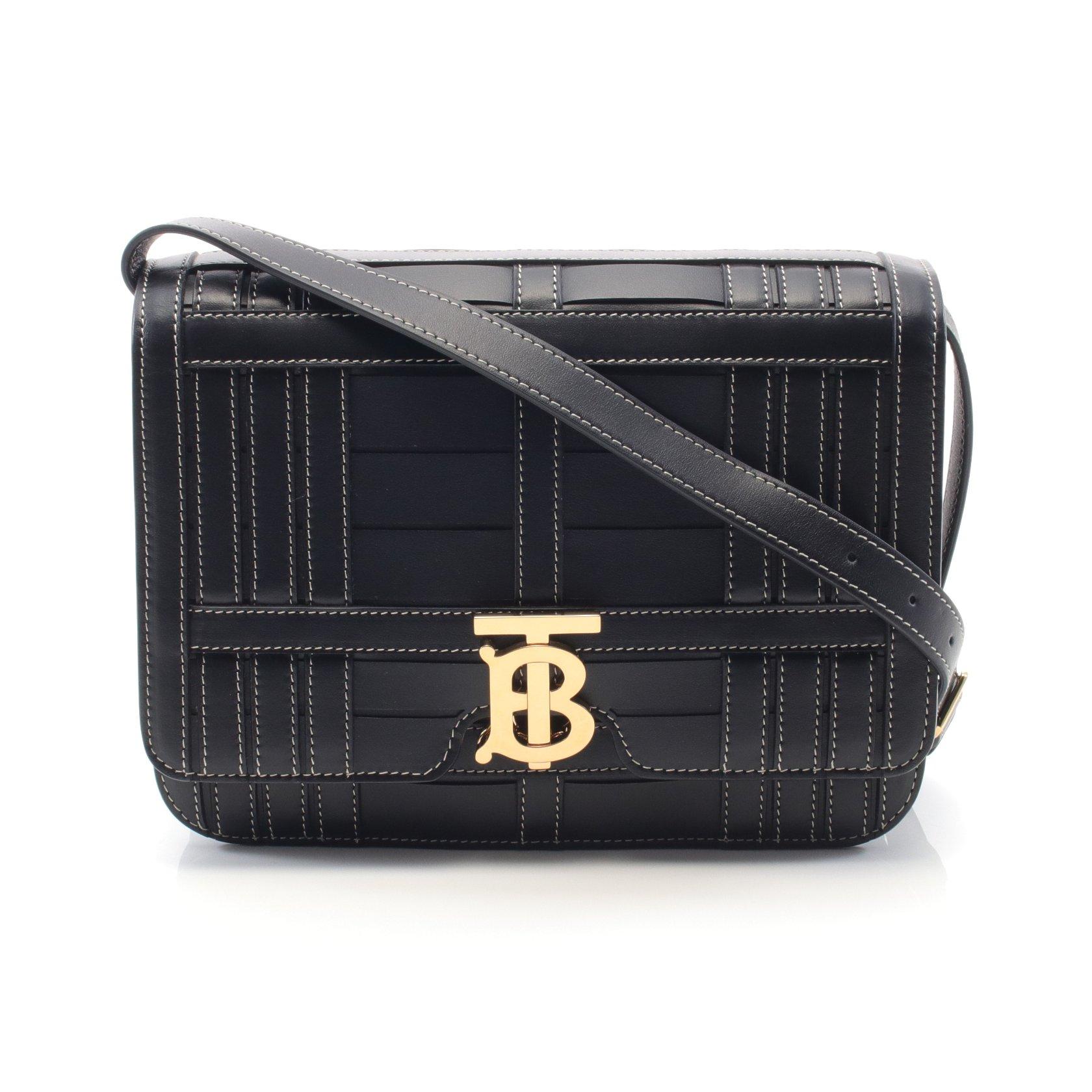 バーバリー(BURBERRY)TB|ミディアム|ショルダーバッグ|レザー|ブラック|ハイブランド・ブランド専門の中古通販サイト(769379) バーバリー(BURBERRY)TB|ミディアム|ショルダーバッグ|レザー|ブラック|ハイブランド・ブランド専門の中古通販サイト(769379)