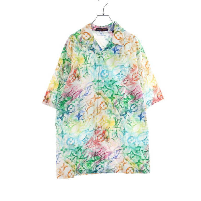 LOUIS VUITTON・トップス・パステルモノグラム シャツ マルチカラー