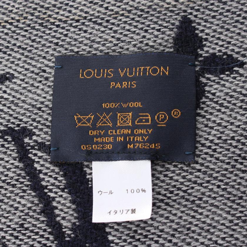 ルイヴィトン(LOUIS VUITTON)エシャルプ|モノグラムデニム |ストール|マフラー|ウール|ネイビー|ライトグレー|ハイブランド・ブランド専門の中古通販サイト(767696) ルイヴィトン(LOUIS VUITTON)エシャルプ|モノグラムデニム |ストール|マフラー|ウール|ネイビー|ライトグレー|ハイブランド・ブランド専門の中古通販サイト(767696)