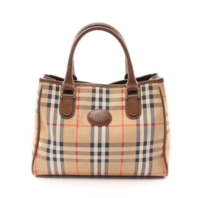 バーバリーズ(Burberry's)|ハンドバッグ|レザー|黒|トップ