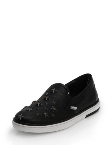 JIMMY CHOO・シューズ・GROVE スタースタッズ スリッポン レザー