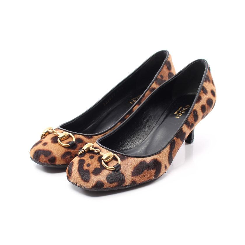 GUCCI グッチ ホースビット ローファーパンプス ハラコ 1e2 【イタリア製】GUCCI グッチ ハラコ ゼブラ柄 ホースビット