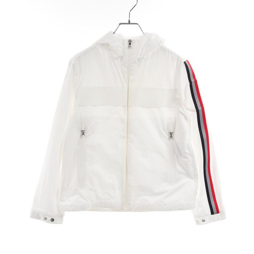 MONCLER OFF WHITE マウンテンパーカー Moncler☆メンズ ウィンドブレーカー ロゴパーカー (MONCLER