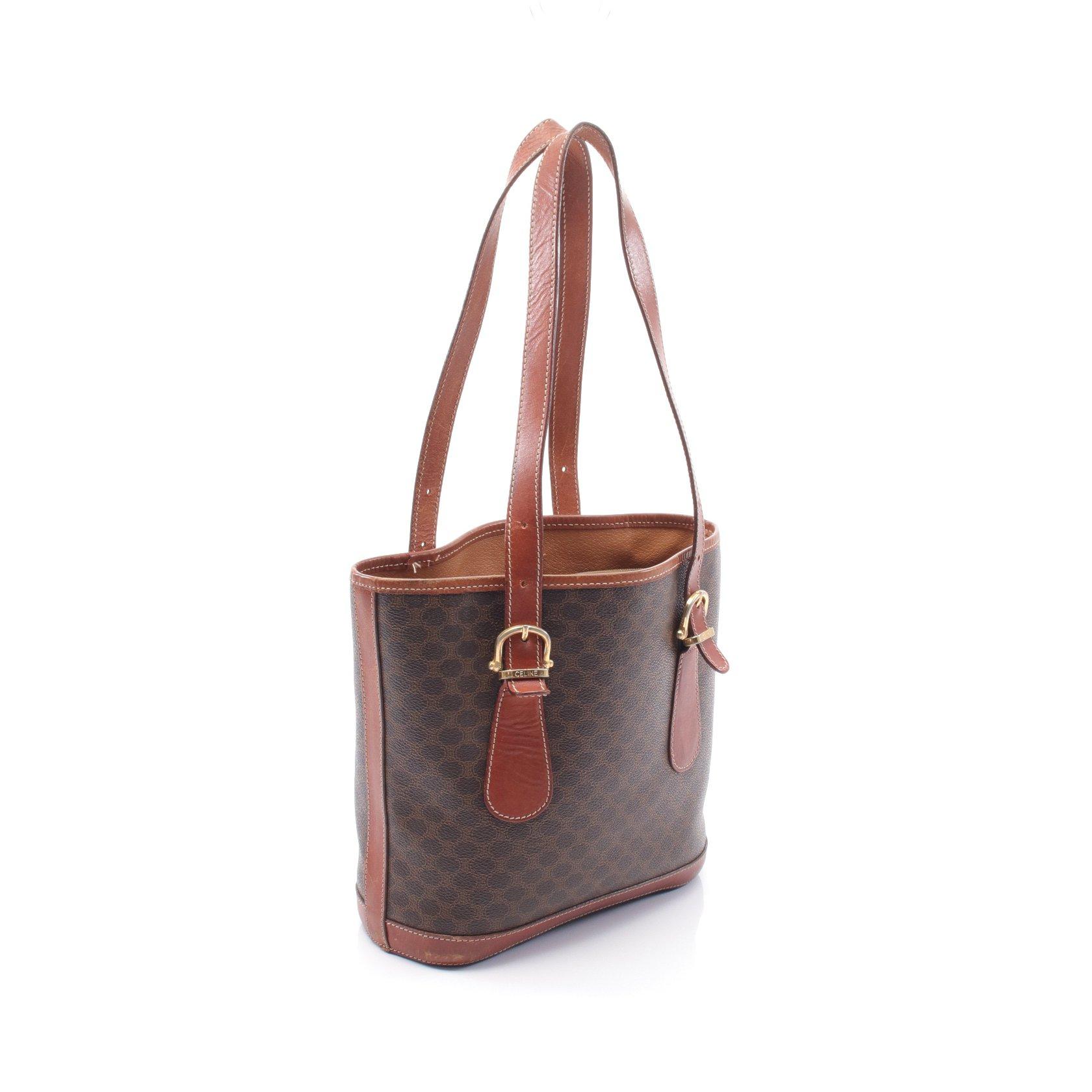 セリーヌ(CELINE)マカダム|ショルダーバッグ|トートバッグ|PVC ...