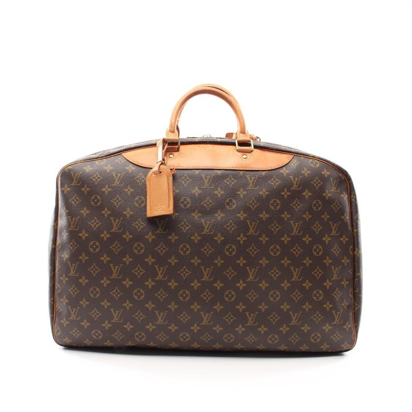 ルイヴィトン(LOUIS VUITTON)アリゼアンポッシュ|モノグラム|ボストンバッグ|PVC|レザー|ブラウン|ハイブランド・ブランド専門の中古通販サイト(777227)