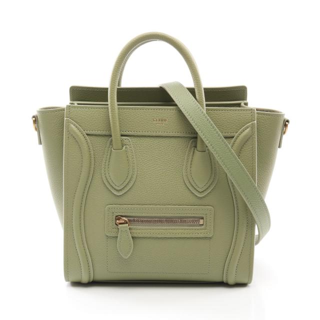 セリーヌ(CELINE)メイドイン|トートバッグ|キャンバス|レザー|白 ...