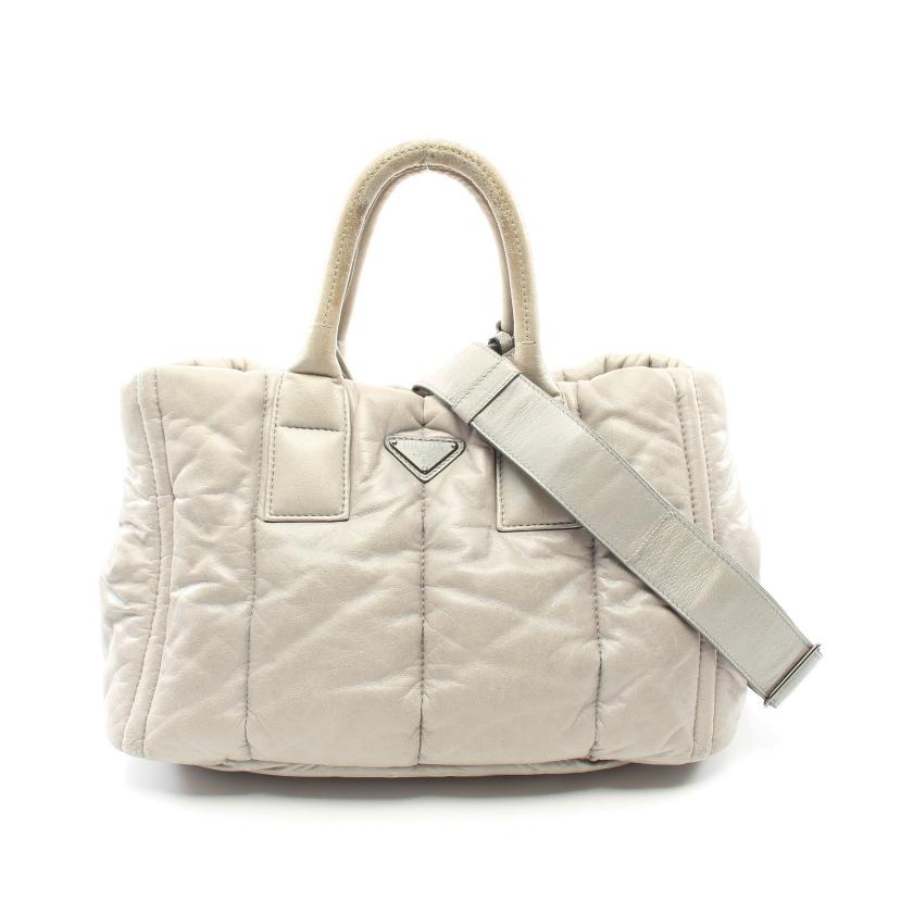 PRADA・バッグ・ナッパボンバー ハンドバッグ トートバッグ レザー