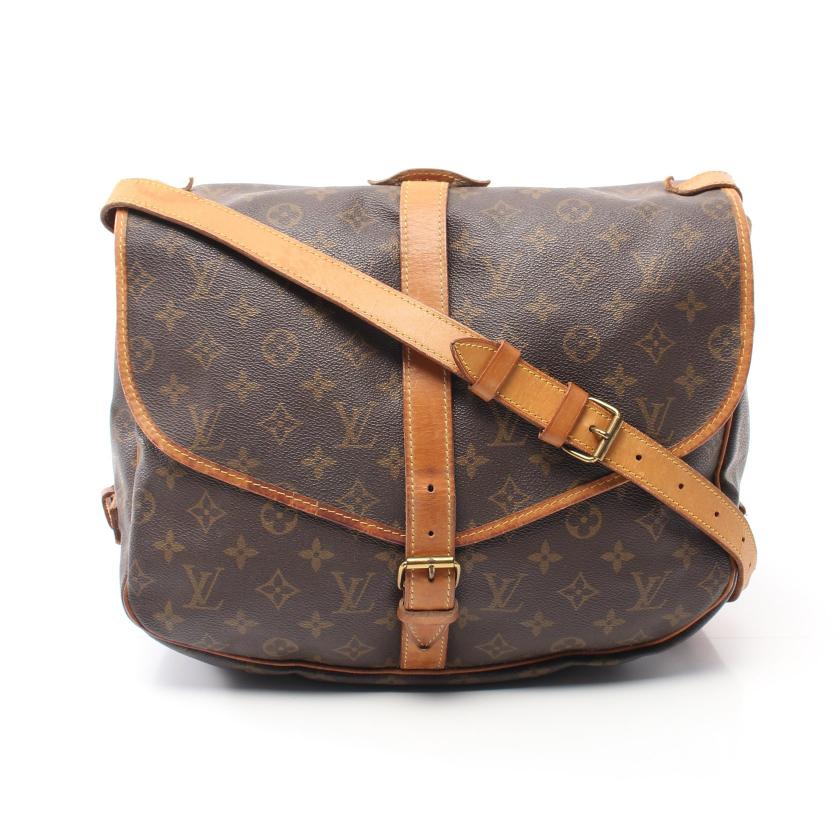 ルイヴィトン(LOUIS VUITTON)ソミュール35|モノグラム|ショルダー 雑誌などで活躍中の人気 LOUIS モノグラム ソミュール ルイヴィトン VUITTON トートバッグ