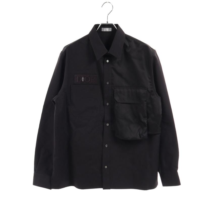 Dior HOMME・トップス・Dior HOMME × sacai シャツ ブラック｜【公式