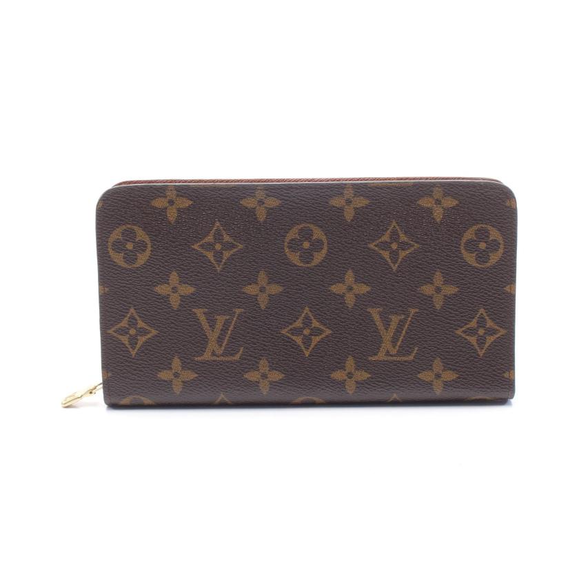 ルイヴィトン(LOUIS VUITTON)ポルトモネジップ|モノグラム|ラウンドファスナー長財布|PVC|レザー|ブラウン|ハイブランド・ブランド専門の中古通販サイト(780977)