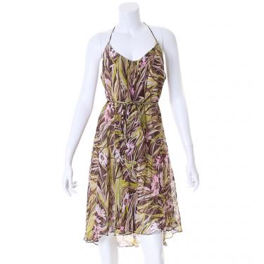 ミリー Milly シルクプリント ワンピース ハイブランド ブランド専門の中古通販サイト 3437