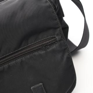 プラダ(PRADA)|ショルダーバッグ|ナイロン|レザー|ブラック|三角プレート|ハイブランド・ブランド専門の中古通販サイト(781469)