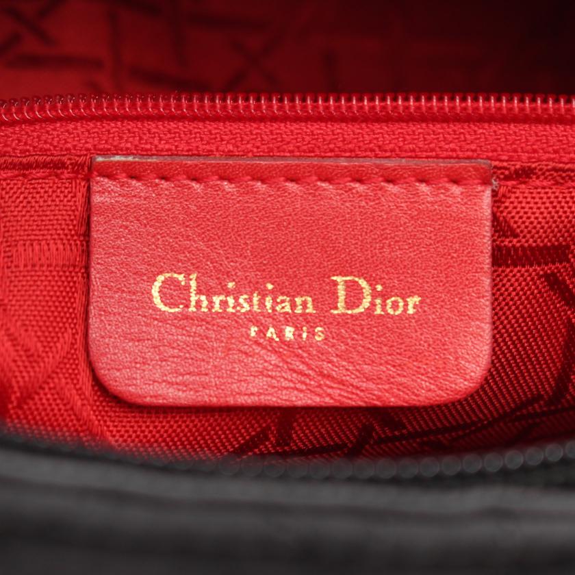 クリスチャンディオール(Christian Dior)レディディオール|カナージュ|ハンドバッグ|ナイロン|ブラック|ハイブランド・ブランド専門の中古通販サイト(781967)