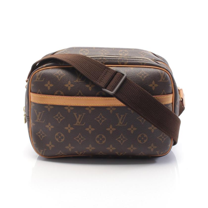 ルイヴィトン(LOUIS VUITTON)リポーターPM|モノグラム|ショルダーバッグ|PVC|レザー|ブラウン|ハイブランド・ブランド専門の中古通販サイト(783878)