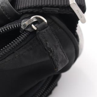 プラダ(PRADA)|ショルダーバッグ|ナイロン|レザー|ブラック ...