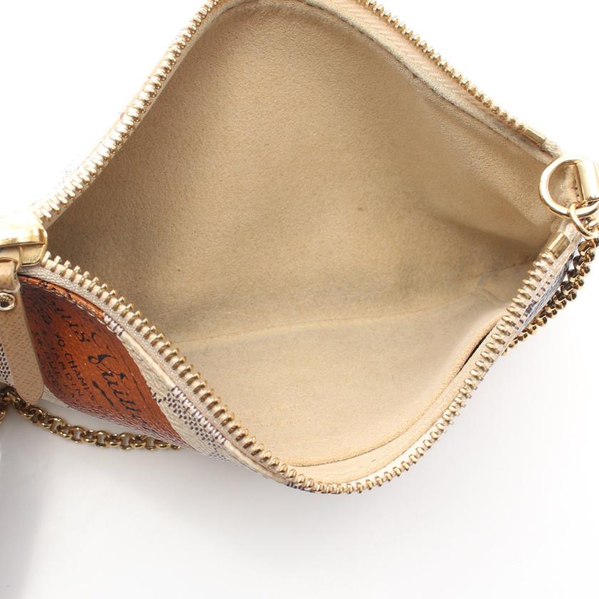 ルイヴィトン(LOUIS VUITTON)ポシェットミラMM|ダミエアズール ...
