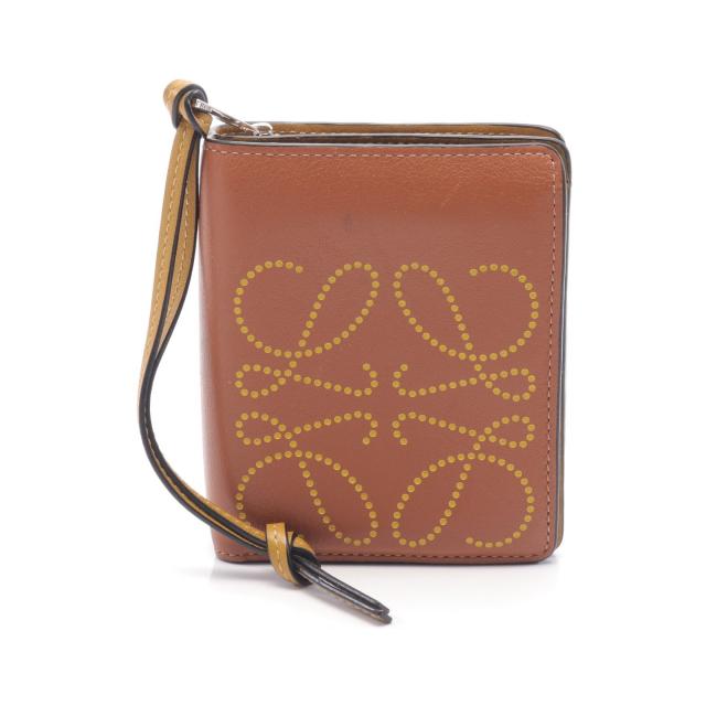 ロエベ(LOEWE)アナグラム|ラウンドファスナー長財布|レザー