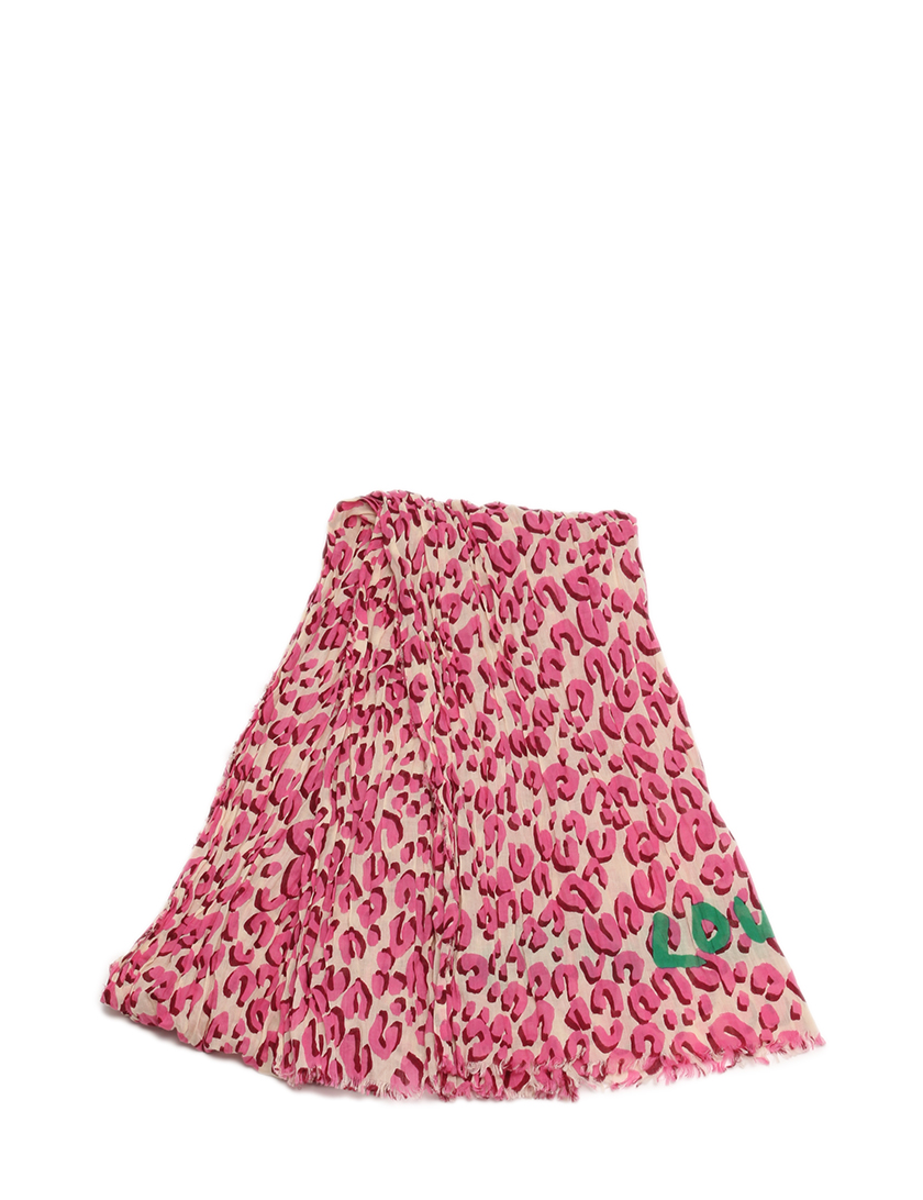 ルイヴィトン Louis Vuitton パレオ レオパード ストール ピンク アイボリー 緑 ハイブランド ブランド専門の中古通販サイト 941