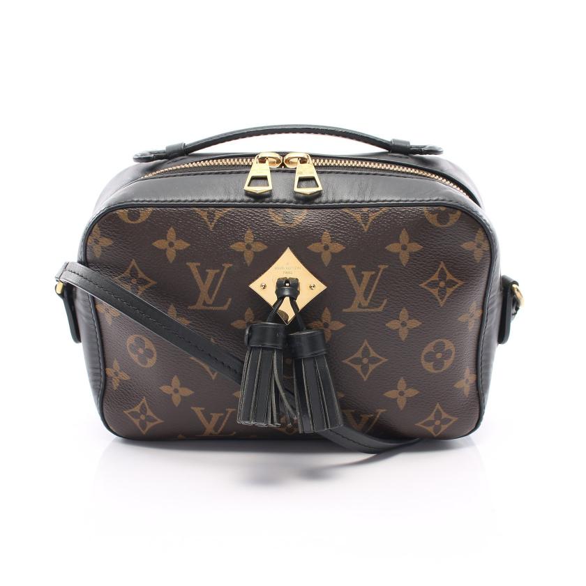 ルイヴィトン(LOUIS VUITTON)サントンジュ|モノグラム|ノワール|ショルダーバッグ|PVC|レザー|ブラウン|ブラック|2WAY|ハイブランド・ブランド専門の中古通販サイト(790918) お得なセット割 ルイ・ヴィトン サントンジュ VUITTON LOUIS ショルダーバッグ