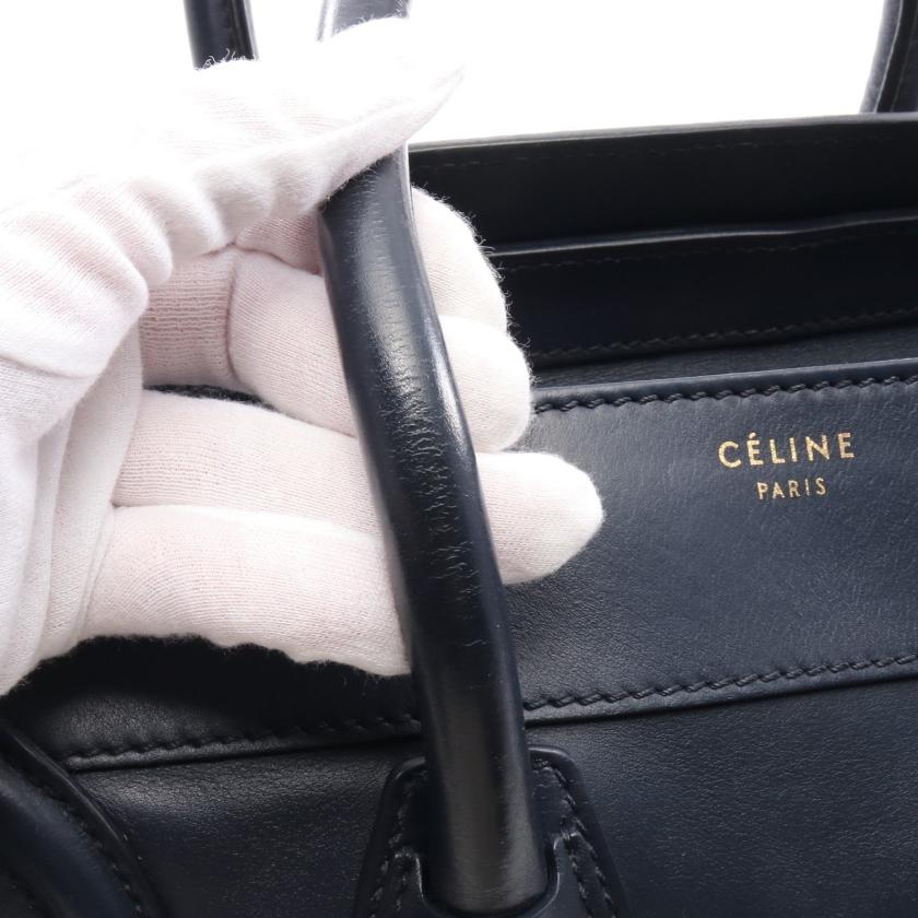 CELINE ラゲージ ネイビー