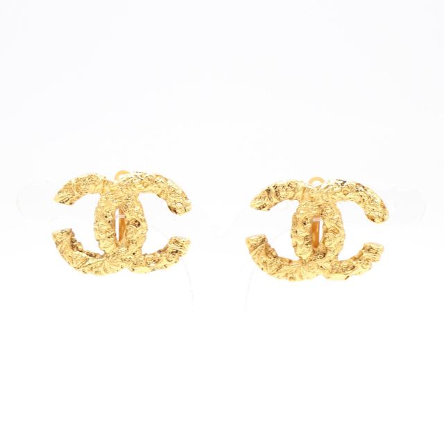 シャネル(CHANEL)ココマーク|スイング|イヤリング|GP|ゴールド ...