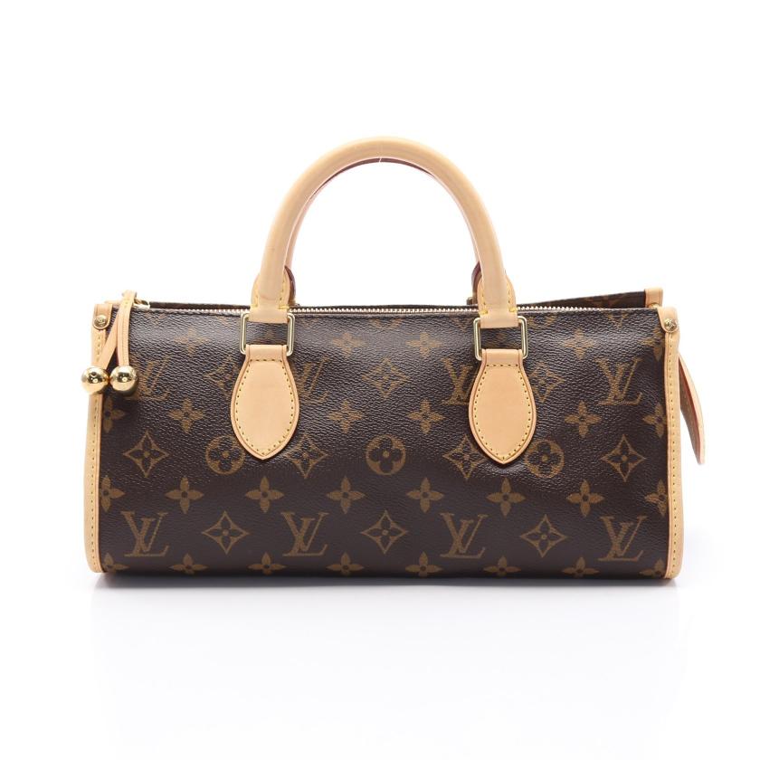ルイヴィトン(LOUIS VUITTON)ポパンクール|モノグラム|ハンドバッグ|PVC|レザー|ブラウン|ハイブランド・ブランド専門の中古通販サイト(793490)