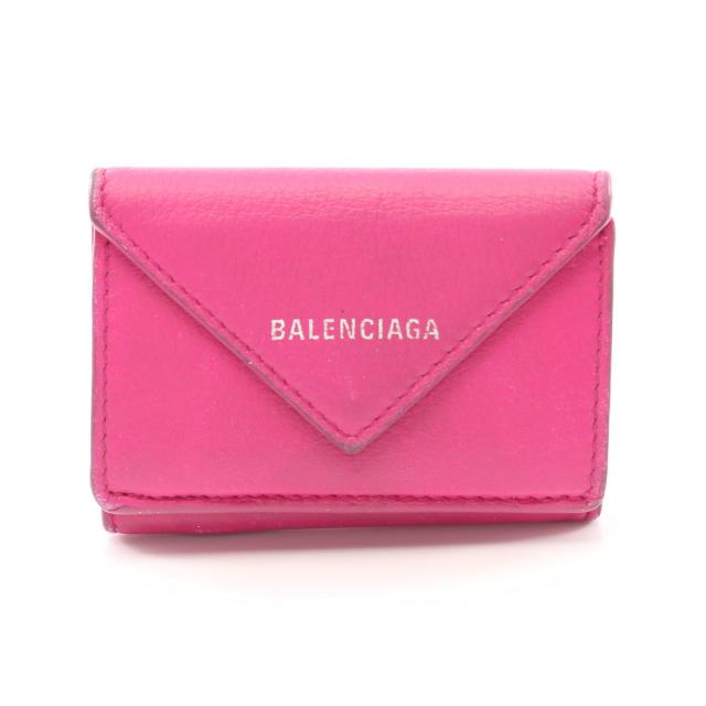 バレンシアガ(BALENCIAGA)PAPIER|ZA|THIN|CARD|カードケース 直売オンラインストア カードケース バレンシアガ BALENCIAGA クロコ ピンク レザー 名刺入れ/定期入れ