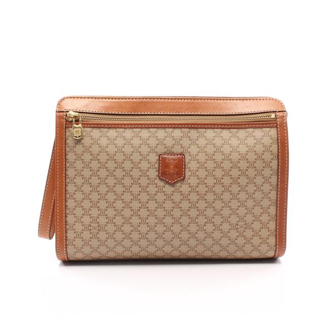 セリーヌ(CELINE)マカダム|ショルダーバッグ|PVC|レザー ...