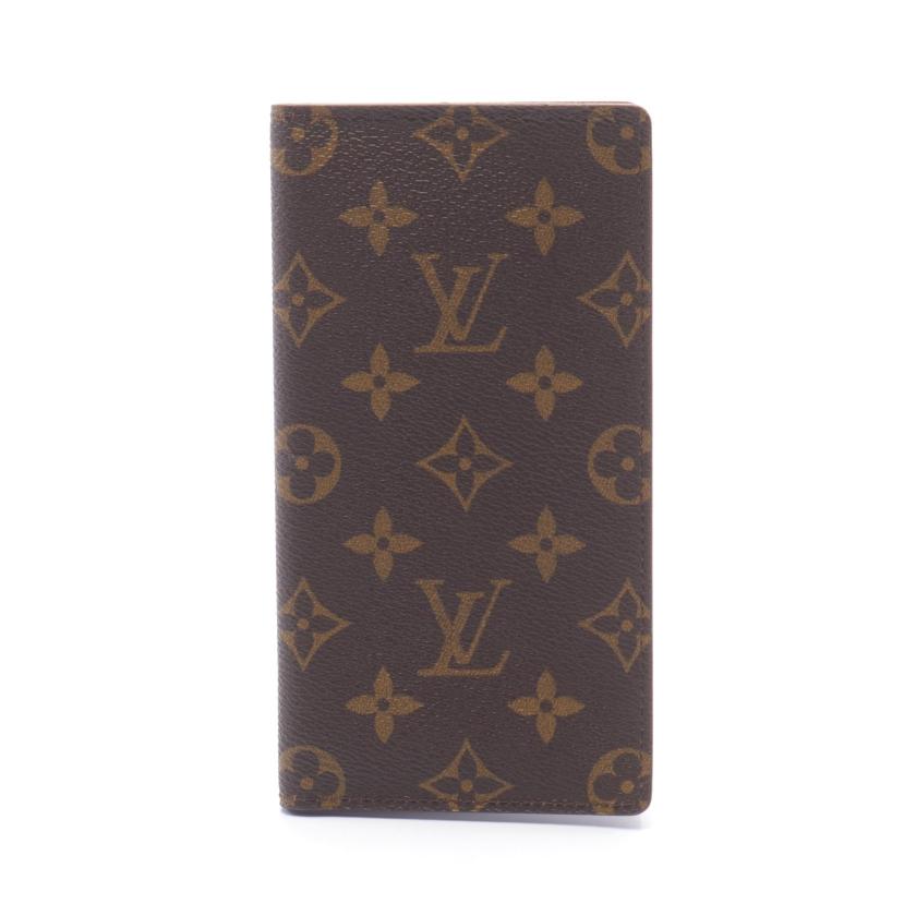 ルイヴィトン(LOUIS VUITTON)アジェンダ|オリゾンタル|モノグラム|小切手ケース|手帳カバー|PVC|ブラウン|ハイブランド・ブランド専門の中古通販サイト(794465)