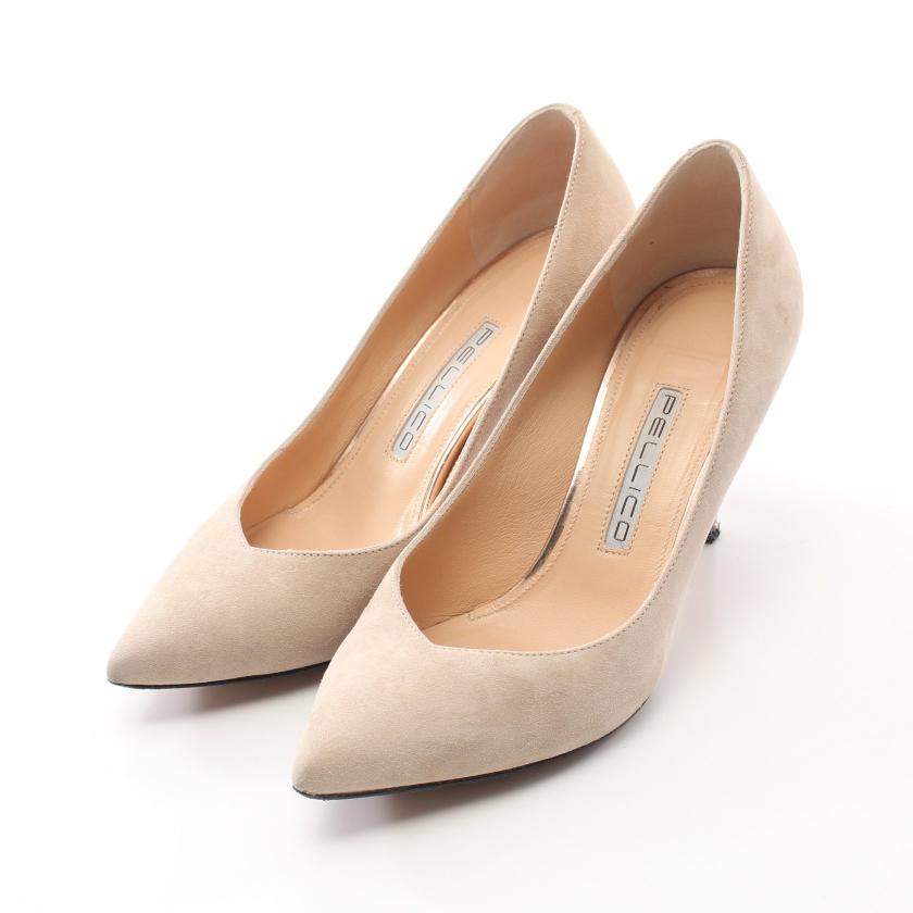 PELLICO スエード パンプス PELLICO(ペリーコ)2593 ANDREA スエード チャンキーヒール