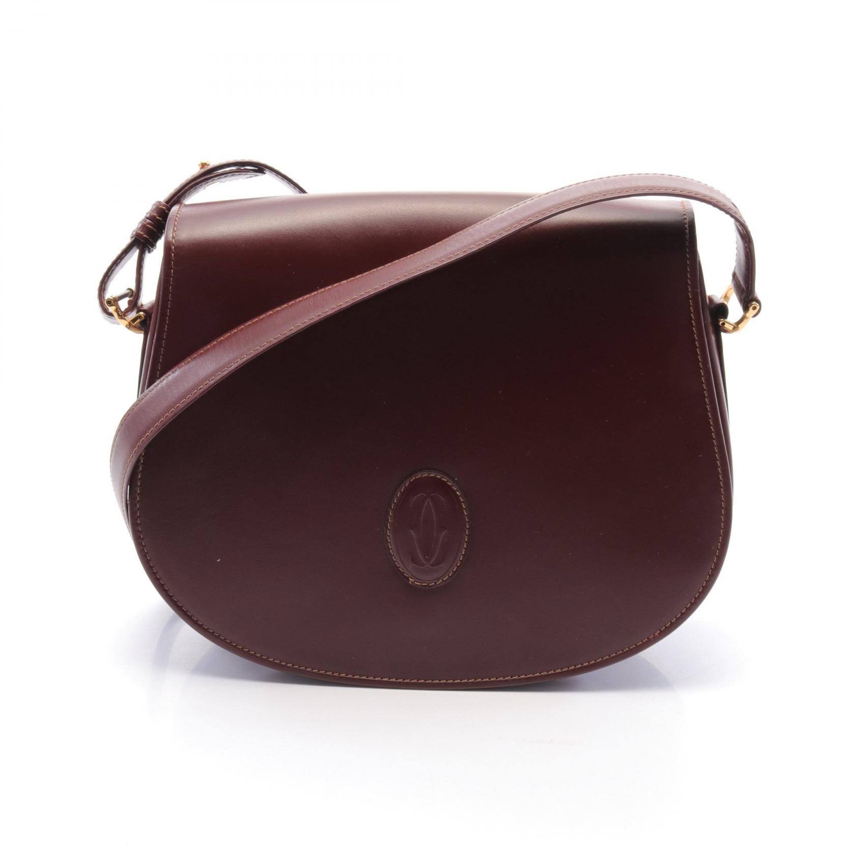 カルティエ(Cartier)マストライン|ショルダーバッグ|レザー ...