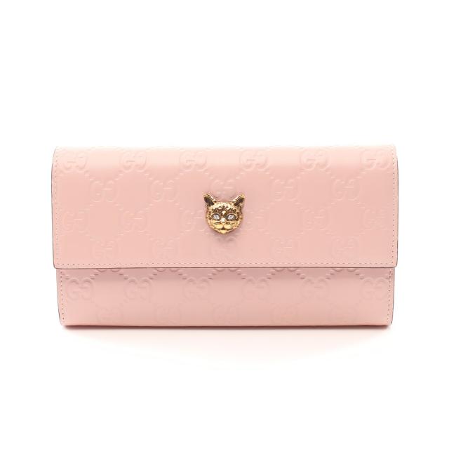 グッチ(GUCCI)GGマーモント|コンチネンタルウォレット|長財布